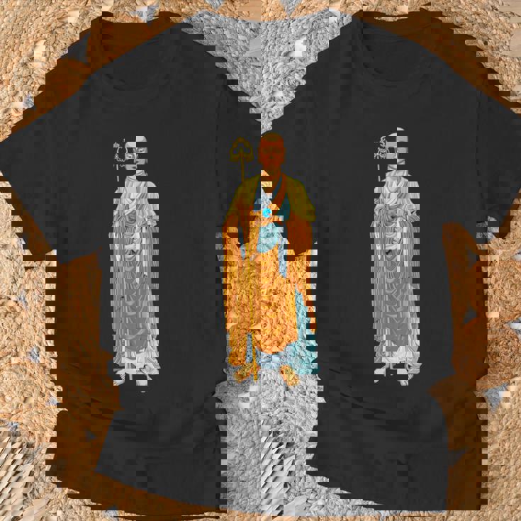 仏教 地蔵菩薩 Tシャツ 高齢者への贈り物