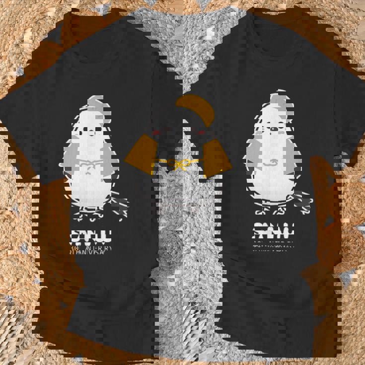 傘寿祝い シマエナガ 鳥 北海道 男性 父 女性 母 ちゃんちゃんこ 傘寿お祝い 80歳 かわいい Tシャツ 高齢者への贈り物