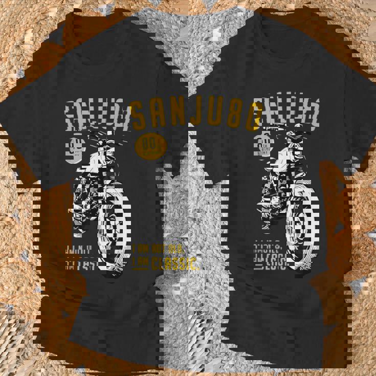 傘寿祝い 車好き 父 男性 おしゃれ クラシックカー 80歳 I'm Not Old I'm Classic Tシャツ 高齢者への贈り物