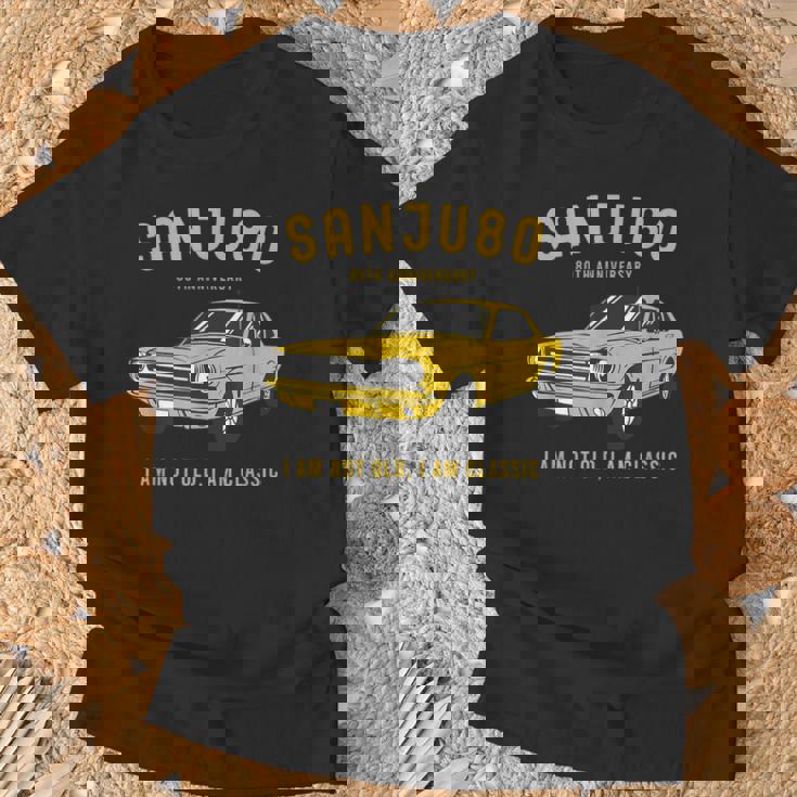 傘寿祝い 車好き 父 男性 父の日 クラシックカー 80歳 I'm Not Old I'm Classic Tシャツ 高齢者への贈り物