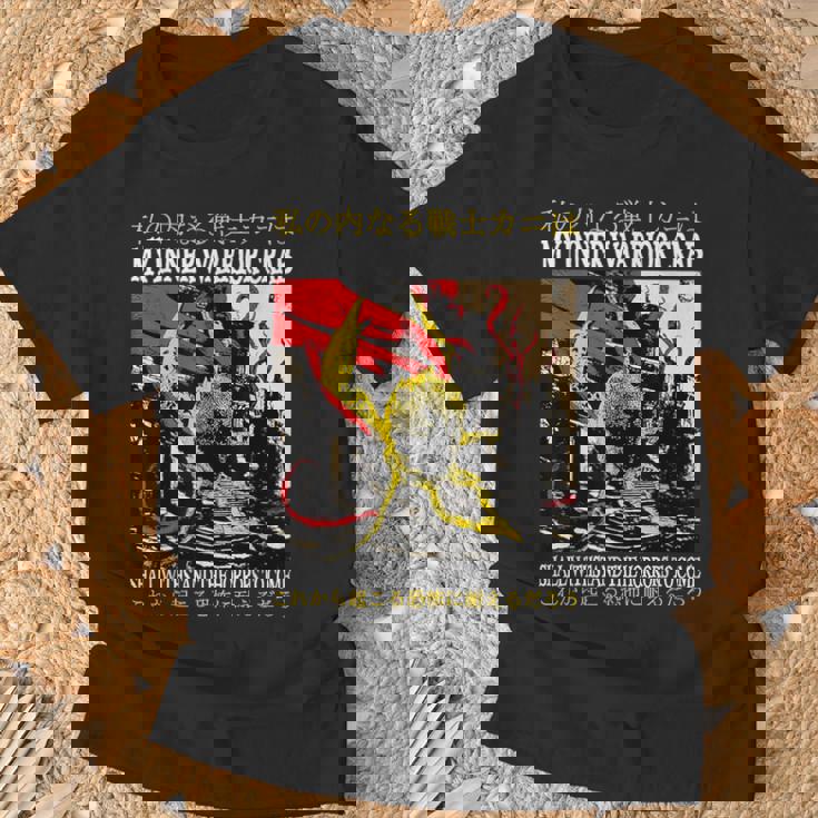 僕の内なる戦士 蟹 日本語 Tシャツ 高齢者への贈り物