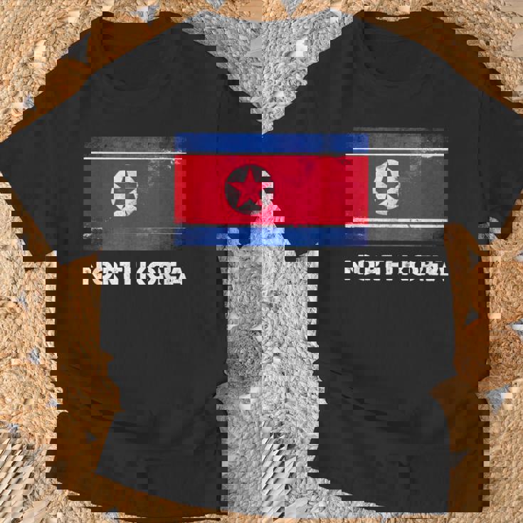 北朝鮮国旗tシャツ Tシャツ 高齢者への贈り物