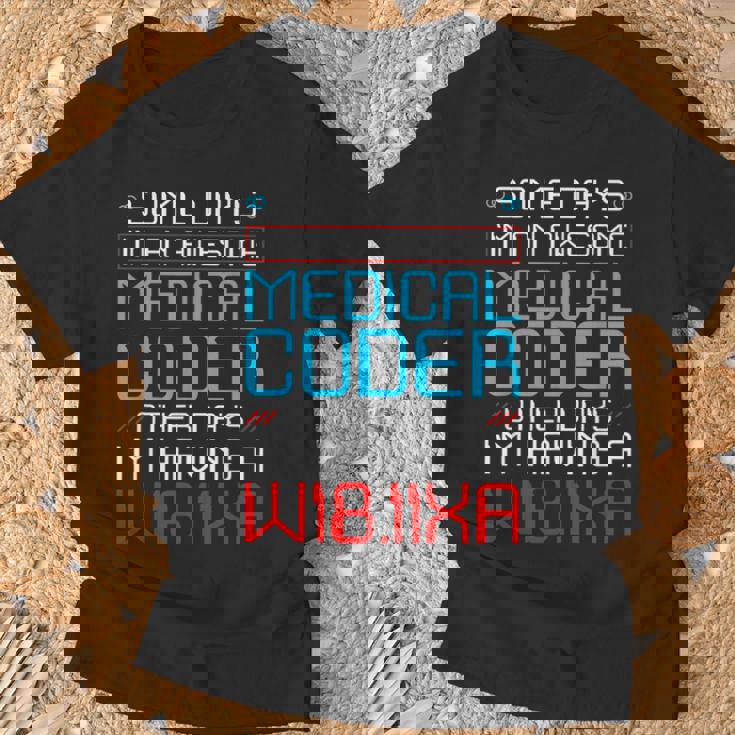 医療請求コーダー 健康情報 ヘルスケア 請求 Tシャツ 高齢者への贈り物