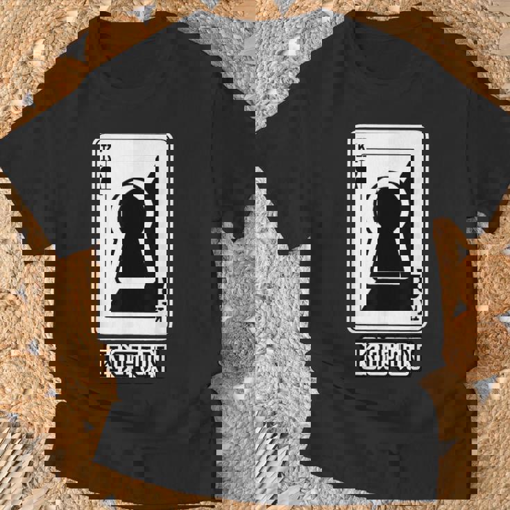 古墳《トランプのキング》パロディ【変なデザイン屋さん】歴史 かわいい イラスト 面白い おしゃれ Tシャツ 高齢者への贈り物