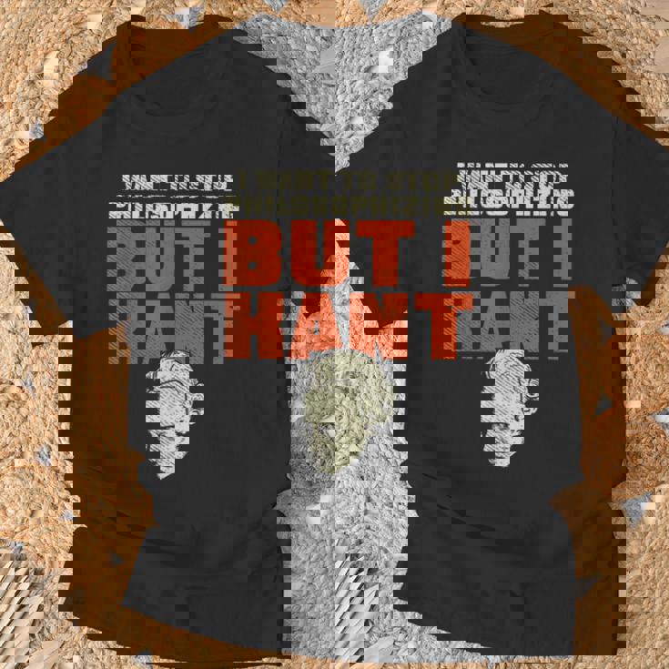 哲学するのやめたいけど俺カント、面白い哲学者 Tシャツ 高齢者への贈り物