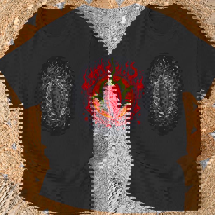 唐辛子のコスチューム好きのための唐辛子入りホットスパイス Tシャツ 高齢者への贈り物