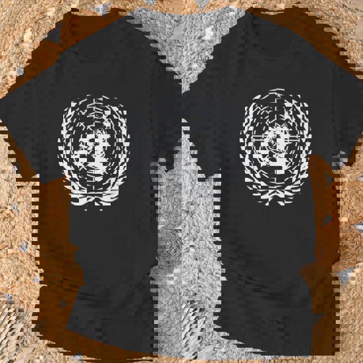 国連国旗 Tシャツ 高齢者への贈り物