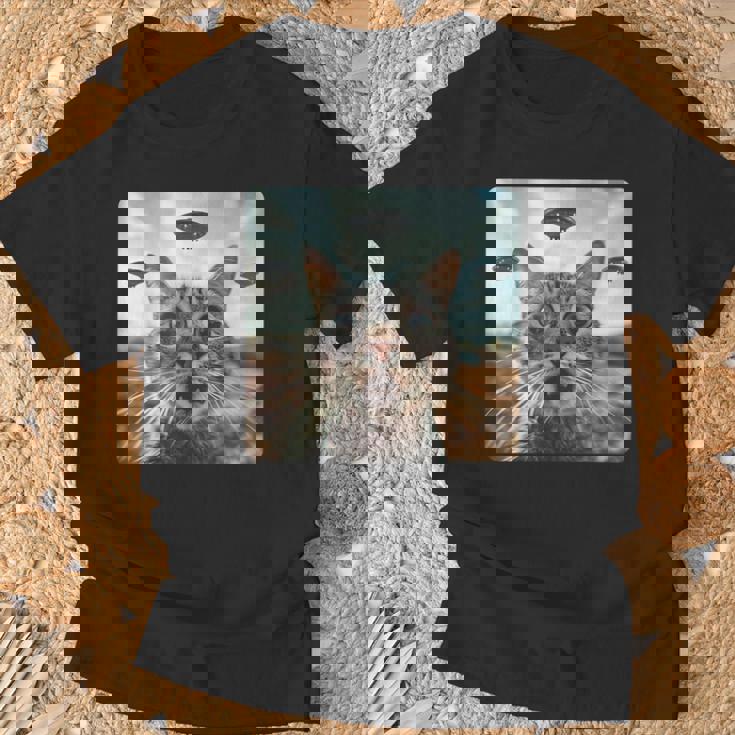 地球外との出会い Tシャツ 高齢者への贈り物