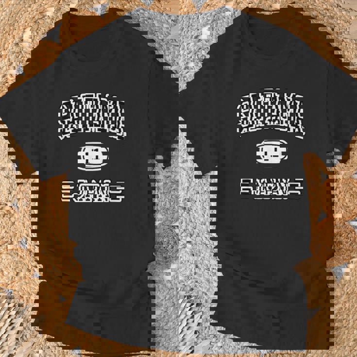 埼玉aitama【チームユニフォーム カレッジ風】Jimo-T ジモティ お土産 面白い かっこいい Tシャツ 高齢者への贈り物