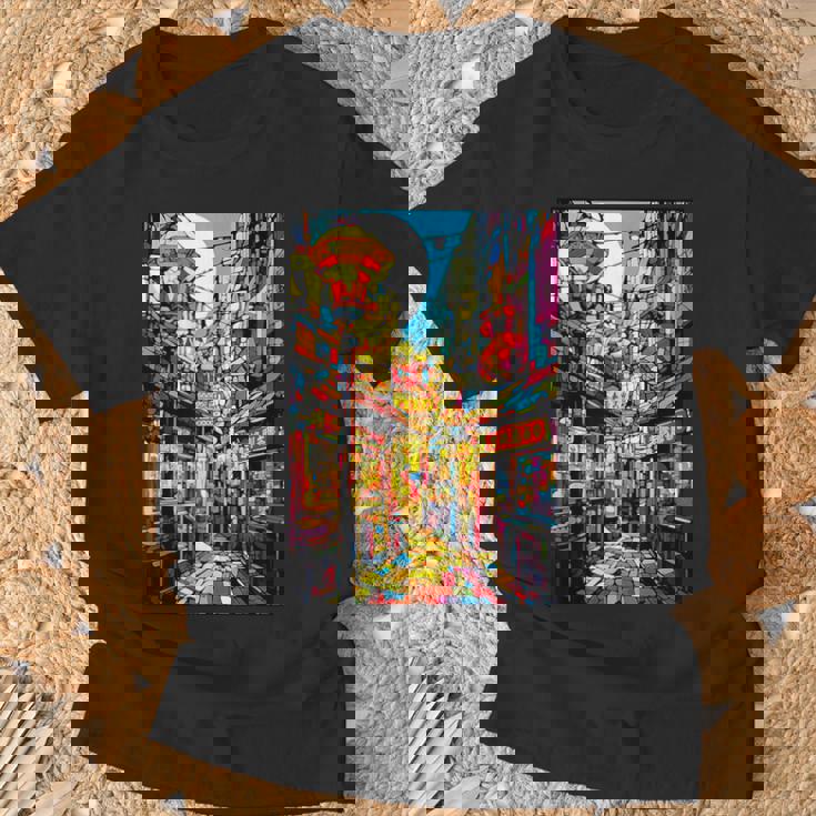 大阪シティポップ ステンドグラス 和美 Tシャツ 高齢者への贈り物