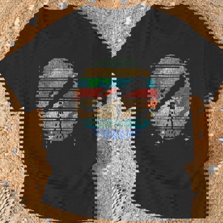 太陽系惑星 望遠鏡 天文学 科学ファン Tシャツ 高齢者への贈り物