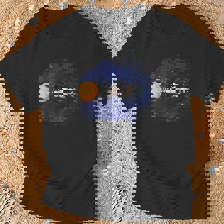 太陽系惑星 科学宇宙ファン 男の子 女の子tem キッズ Tシャツ 高齢者への贈り物