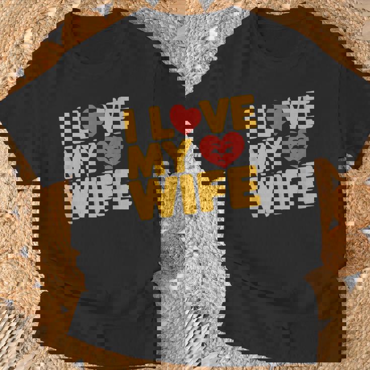 夫 妻 引用 I Love My Wifeays For Lover Husband Tシャツ 高齢者への贈り物