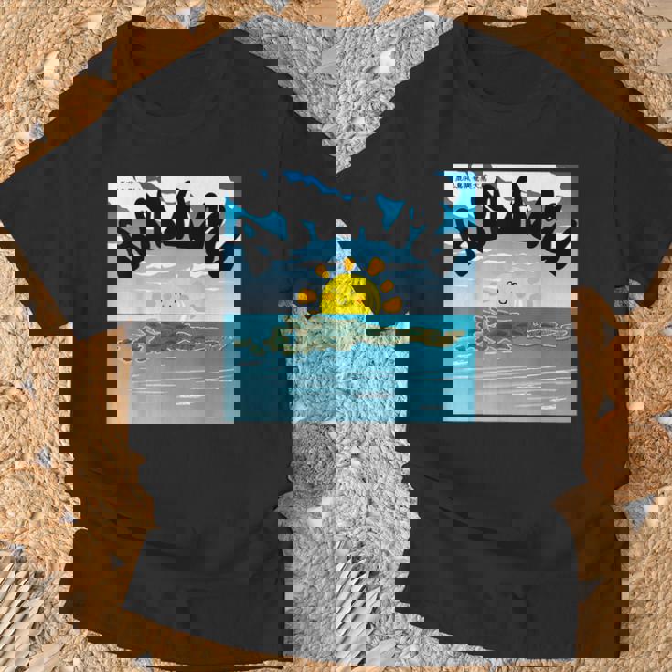 奄美大島 日本 奄美大島 日本 Tシャツ 高齢者への贈り物