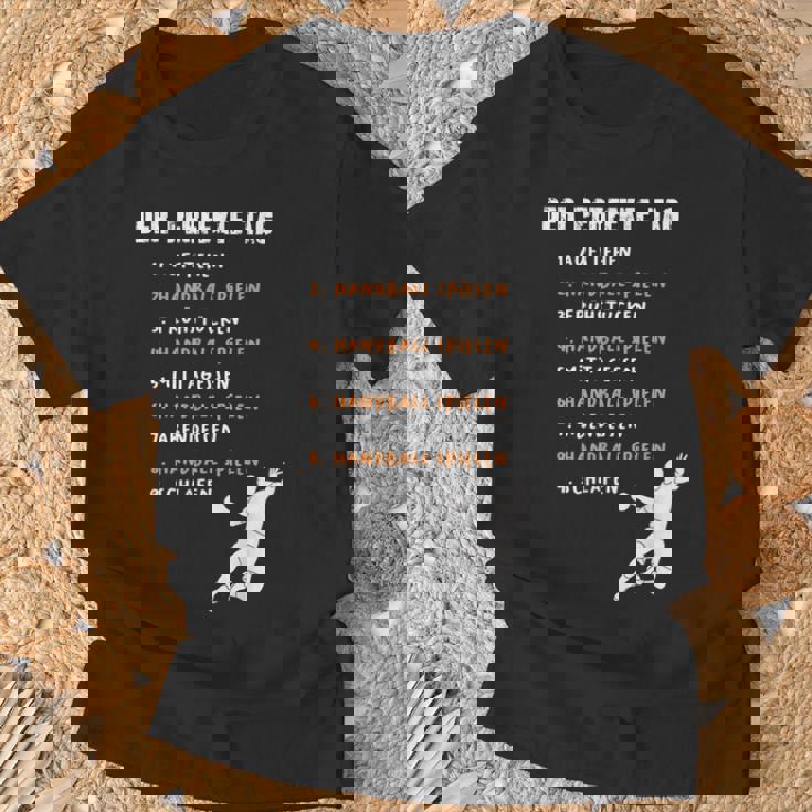 完璧なデイハンドボール、ハンドボールプレーヤー、ハンドボール Tシャツ 高齢者への贈り物