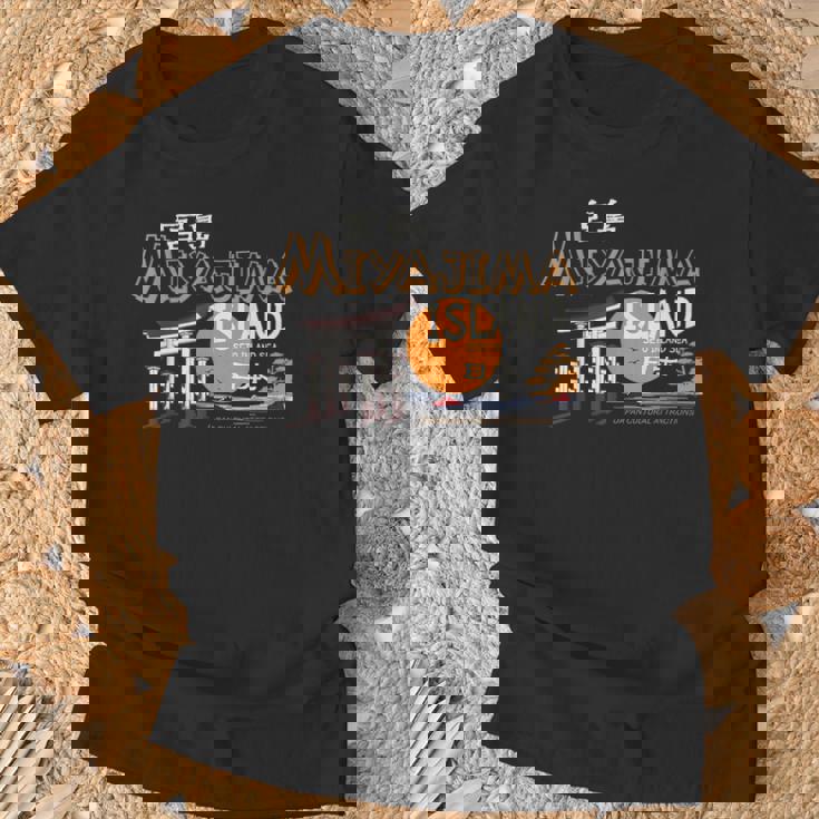 宮島 日本 Tシャツ 高齢者への贈り物