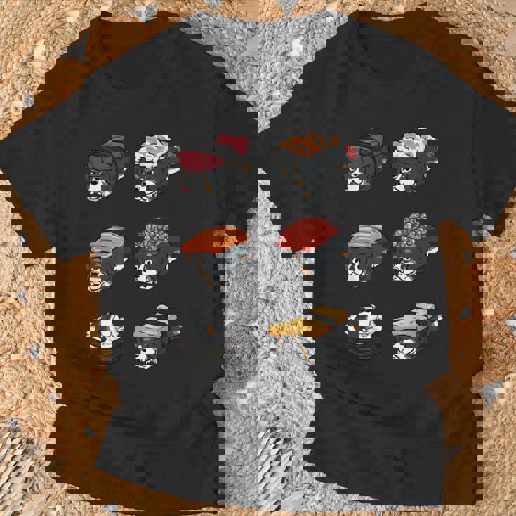 寿司バーニーズマウンテンドッグ Tシャツ 高齢者への贈り物