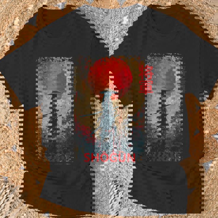 将軍 侍戦士 Tシャツ 高齢者への贈り物