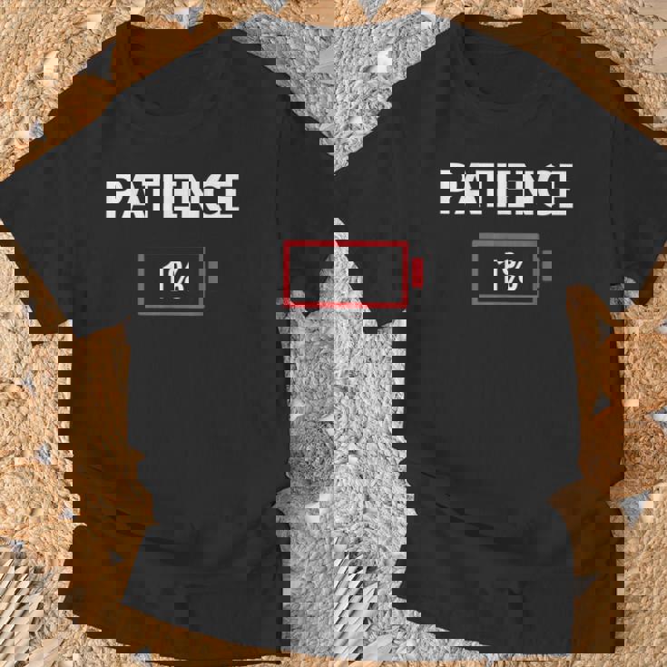 忍耐 1 Tシャツ 高齢者への贈り物