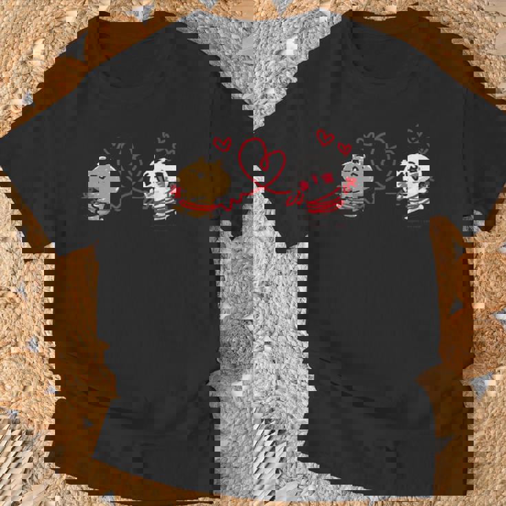 愛しすぎて大好きすぎる。 赤い糸 Tシャツ 高齢者への贈り物