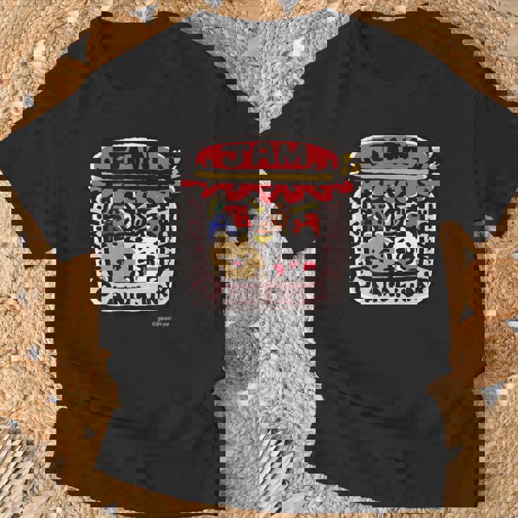 愛しすぎて大好きすぎる。ジャム ダークカラー Tシャツ 高齢者への贈り物