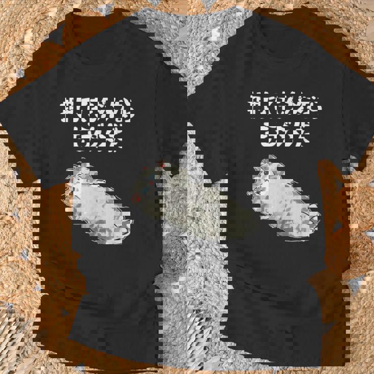 押してもダメならもうダメだ ネタ ことわざ 格言 慣用句 ジョーク ギャグ ダジャレ ツッコミ 猫 おもしろ Tシャツ 高齢者への贈り物