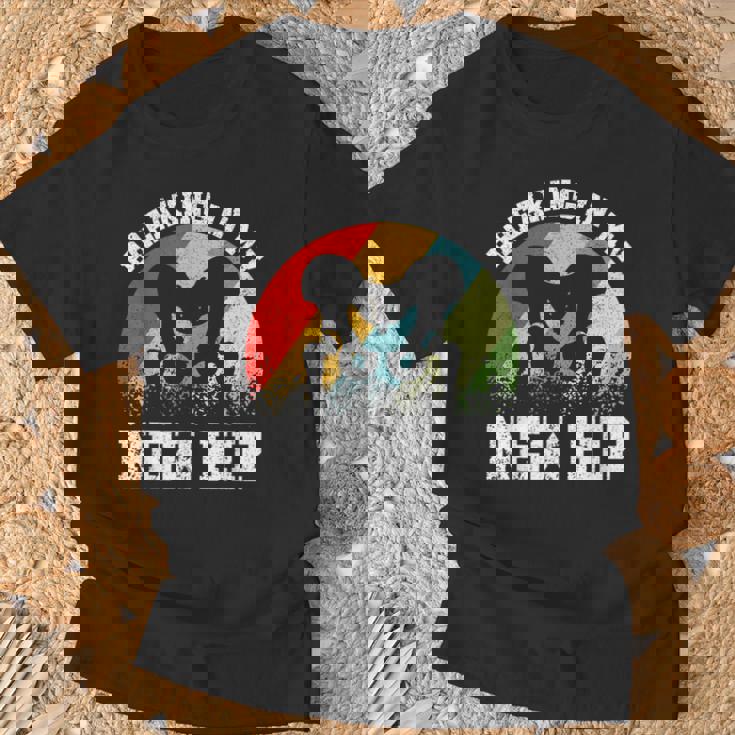 新しい股関節の慣らし 股関節置換手術 Tシャツ 高齢者への贈り物