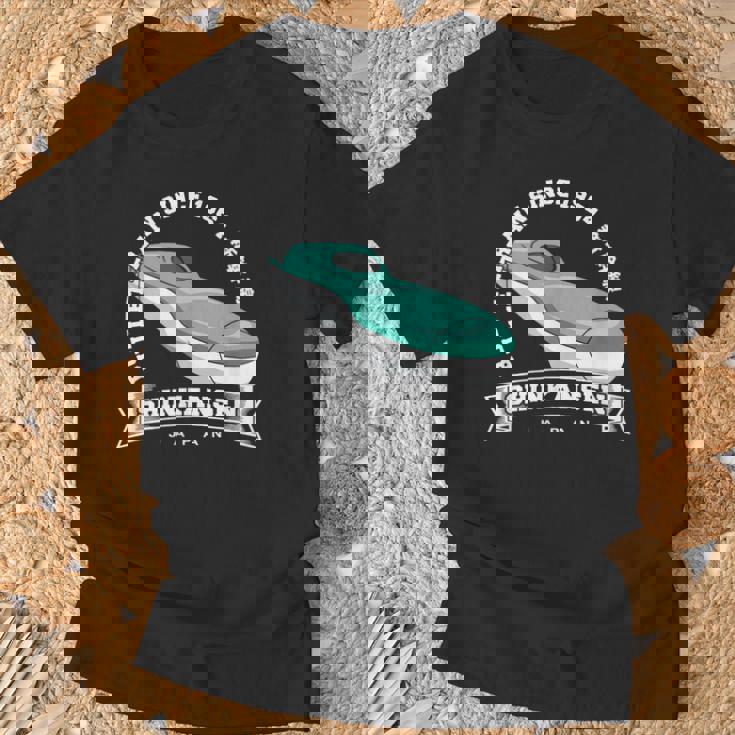 新幹線 新幹線 お土産 はやぶさ E5 漢字 Tシャツ 高齢者への贈り物