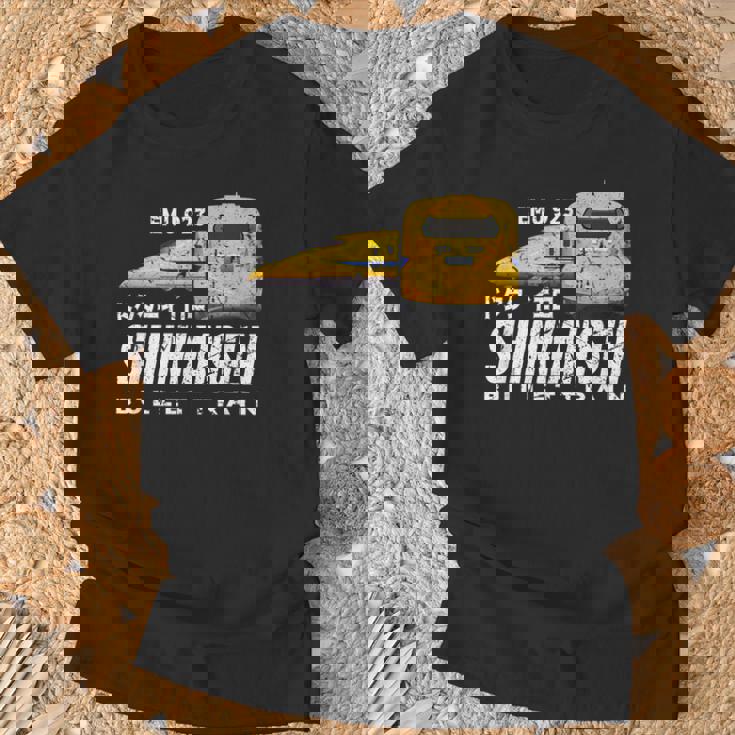 新幹線 ドクターイエロー 新幹線 日本語漢字 日本扇子 Tシャツ 高齢者への贈り物