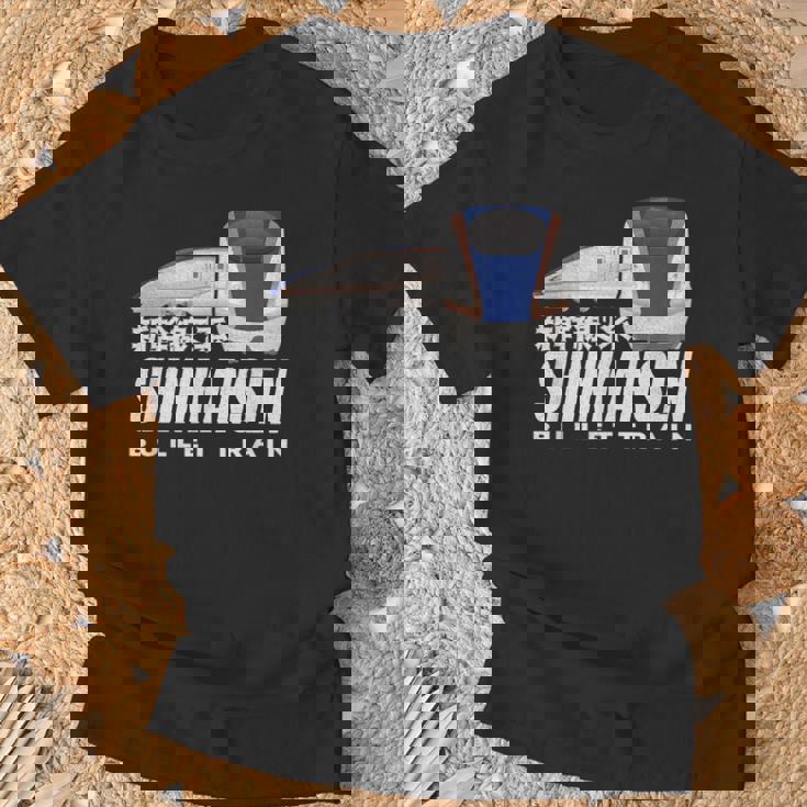 新幹線 新幹線 日本の漢字 日本 レール電車 ファン Tシャツ 高齢者への贈り物