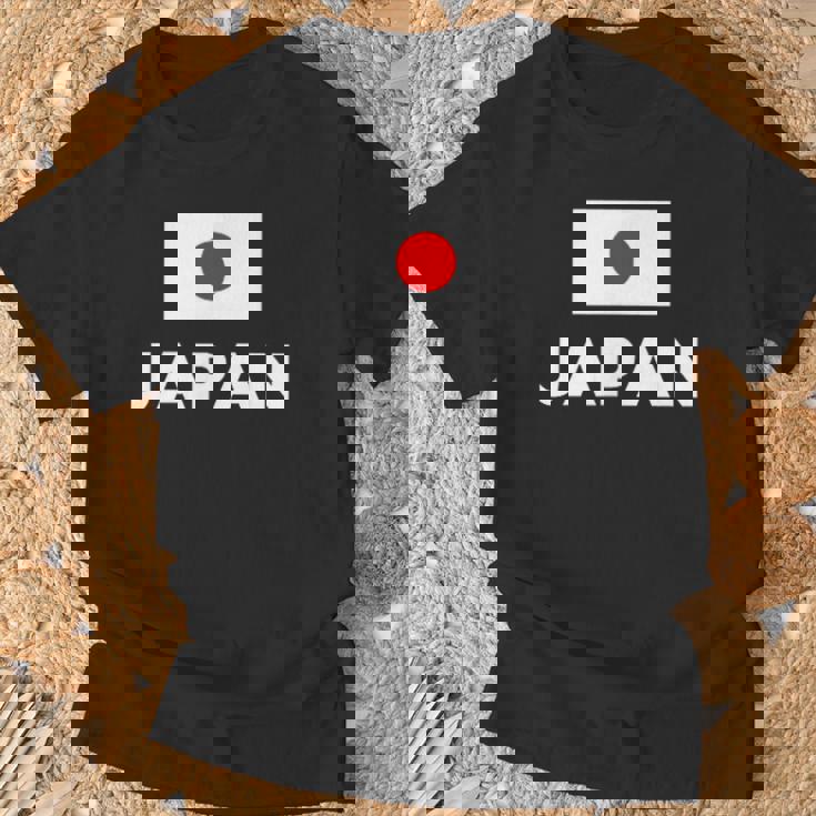 日の丸国旗 Japanワンポイント Tシャツ 高齢者への贈り物