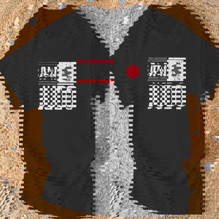 日本 柔道 旗 格闘技 スポーツ 競技 トレーニング Tシャツ 高齢者への贈り物