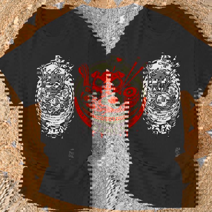 日本のラーメンは豚が大好き、ラーメンが大好き Tシャツ 高齢者への贈り物