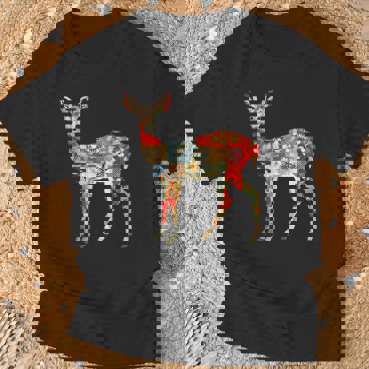 日本の折り紙 奈良鹿日本ファン向け 奈良鹿 Tシャツ 高齢者への贈り物