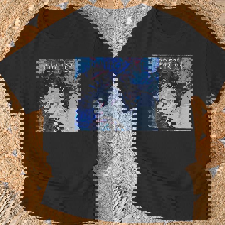 日本アニメ ガール パーフェクトブルー Tシャツ 高齢者への贈り物