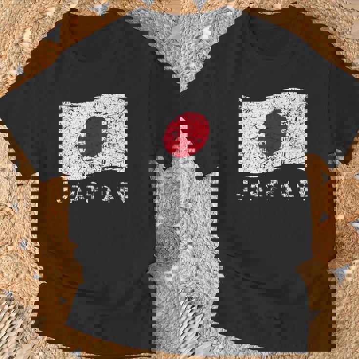 日本国旗 ダメージ加工 愛国心 男性 女性 キッズ Tシャツ 高齢者への贈り物