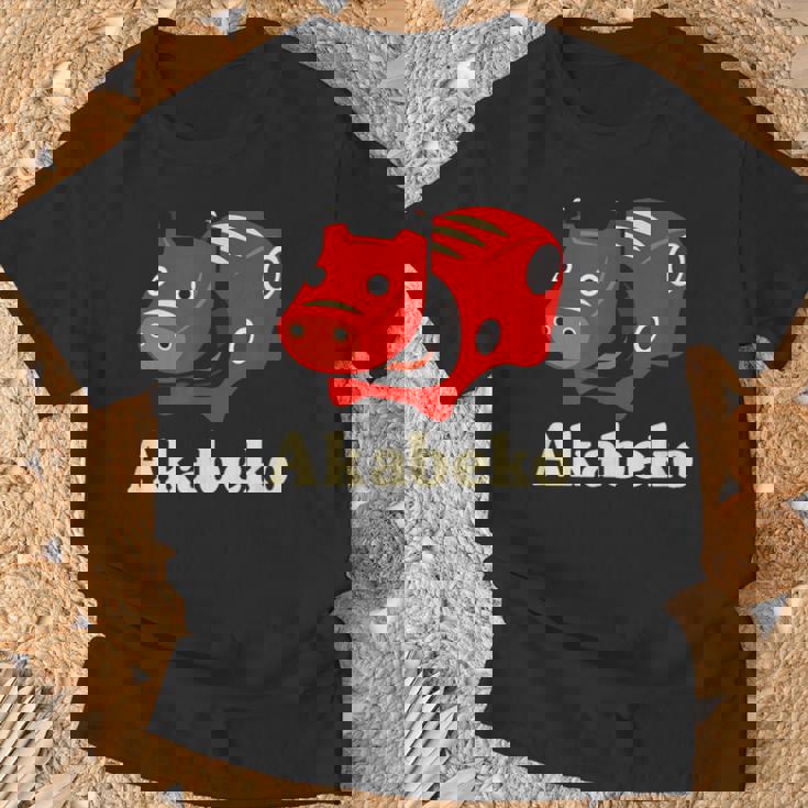 日本赤べこ 会津 福島 お土産おもちゃ 伝説の牛 Tシャツ 高齢者への贈り物