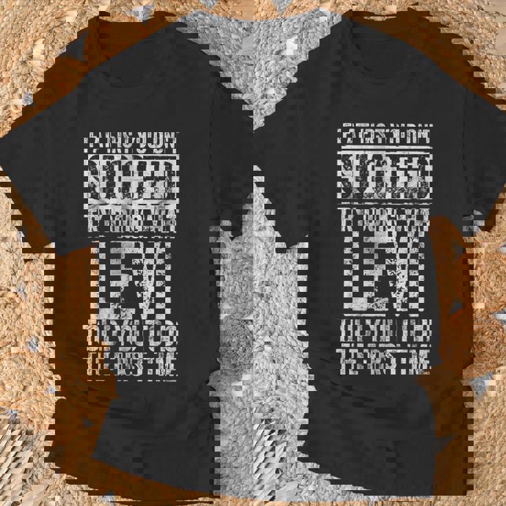 最初は成功しなかったら、リーバイスと同じことをやってみてください Tシャツ 高齢者への贈り物