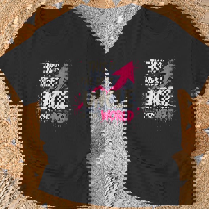 最高の叔父デザイン Tシャツ 高齢者への贈り物