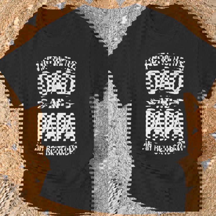 最高の父 面白いtシャツ 文字入り 夫婦 おもしろ 筆文字 面白い 服 オリジナル 父の日 文字 Tシャツ 高齢者への贈り物