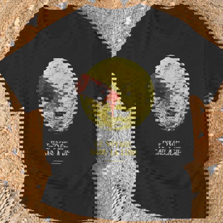 月世界旅行 1902 サイレント映画 クラシック映画 ヴィンテージ A Trip To The Moon Movie Tシャツ 高齢者への贈り物