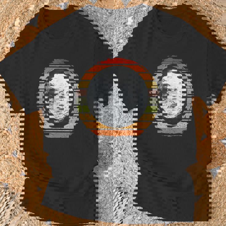 月世界旅行、古典映画、ル・ヴォヤージュ・ダン・ラルーン、月 Tシャツ 高齢者への贈り物