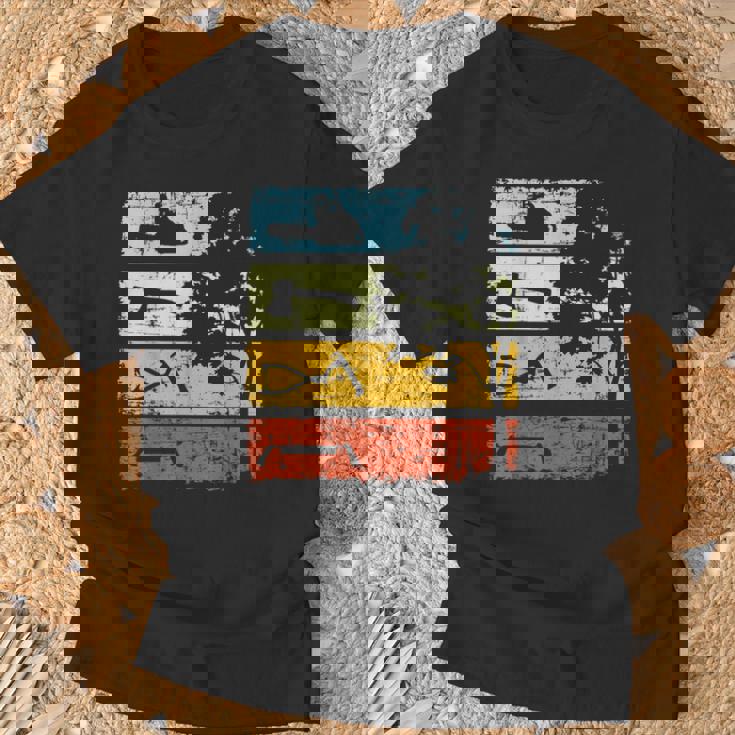 木こり ヴィンテージ チェーンソー 森林労働者 森林 Tシャツ 高齢者への贈り物