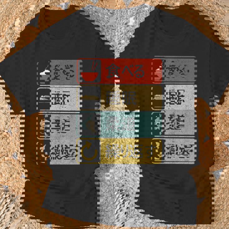 柔道投げ日本の武道漢字投げ技。柔道tシャツ 柔道家。大外刈。Judo Tシャツ 高齢者への贈り物