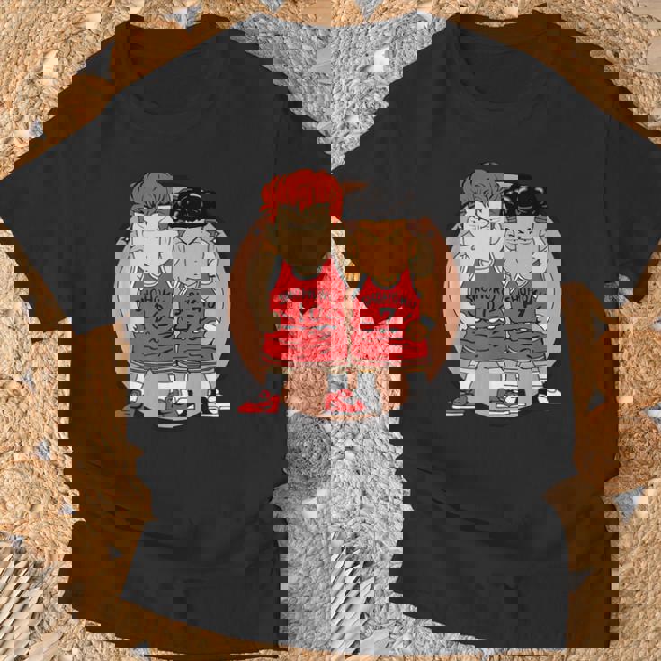 桜木花道と流川楓 Tシャツ 高齢者への贈り物