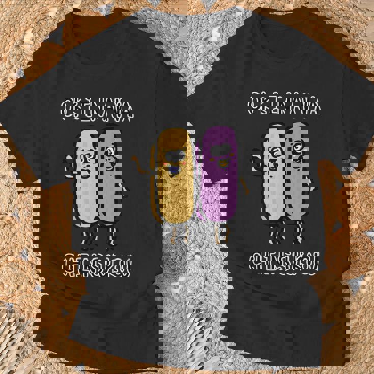 沖縄ちんすこうさん Tシャツ 高齢者への贈り物