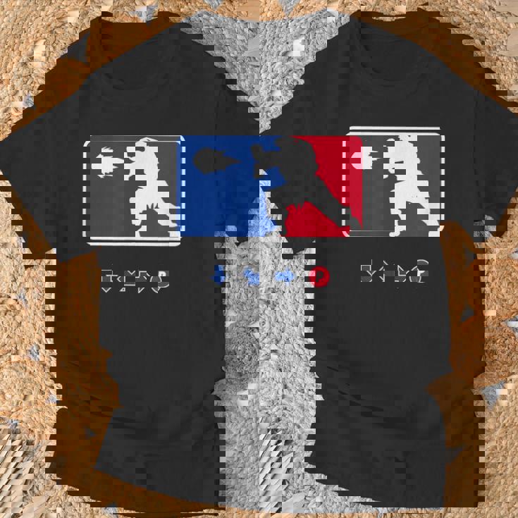 波動拳格闘スポーツリーグ-面白いアーケードゲーマー Tシャツ 高齢者への贈り物