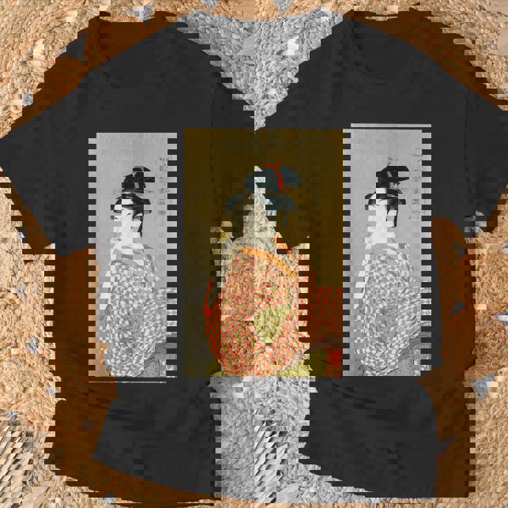 浮世絵デザイン『喜多川歌麿』アート 美術 日本画 グッズ Tシャツ 高齢者への贈り物