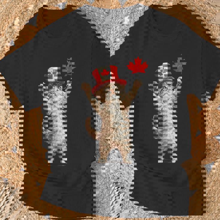 猫カナダ Tシャツ 高齢者への贈り物
