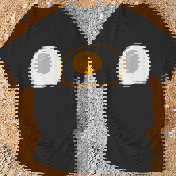 目玉焼き 漫画 カワイイ オタク ブランチ 料理 面白い Tシャツ 高齢者への贈り物
